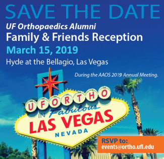 2019 Enneking Society and UF Orthopaedics Alumni and Friends Reception at AAOS