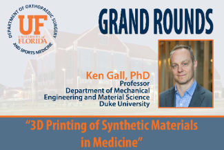 Grand Rounds: 3D Printing of Synthetic Materials in Medicine