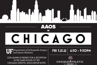 2022 UF Orthopaedics Alumni and Friends Reception at AAOS