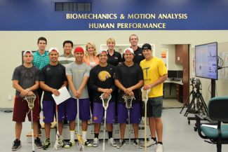 UFSPC hosts the Thompson Brothers Lacross Program and provides throwing analysis data for its athletes