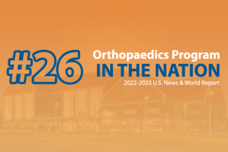 UF Orthopaedics ranked among the nation's best by U.S. News & World Report