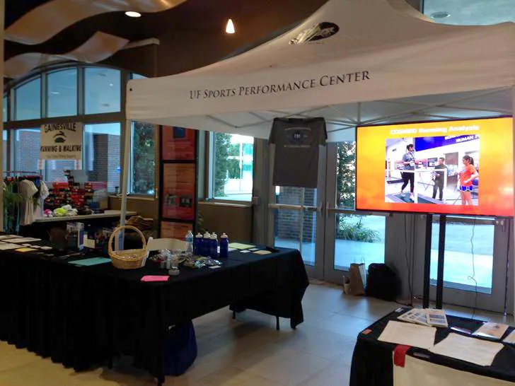 UF Sports Performance Center Five Points of Life Fitness Expo and Race Weekend 2014