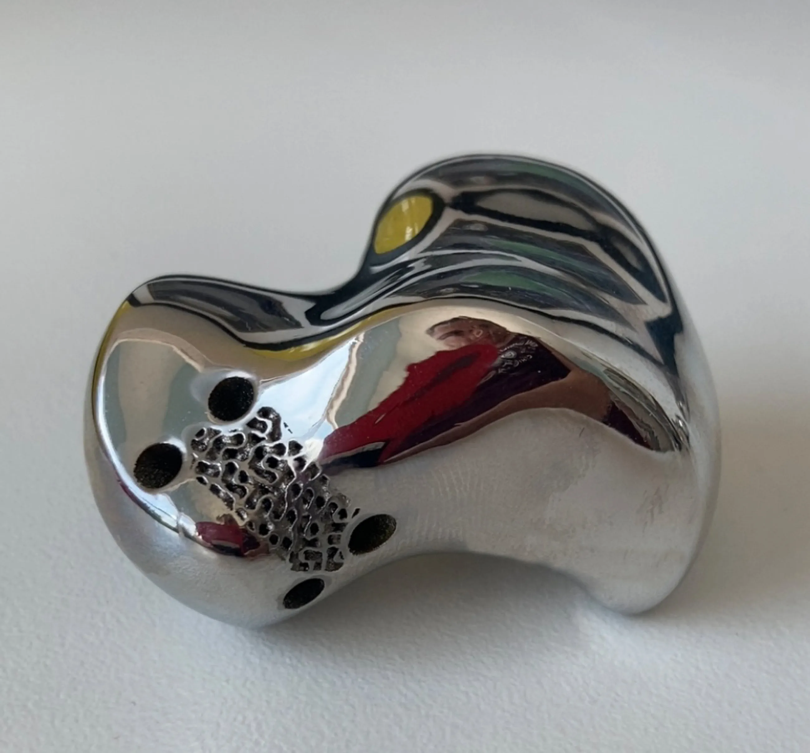 Figure 2B: The 3D printed talus customized to the patient's specific anatomy