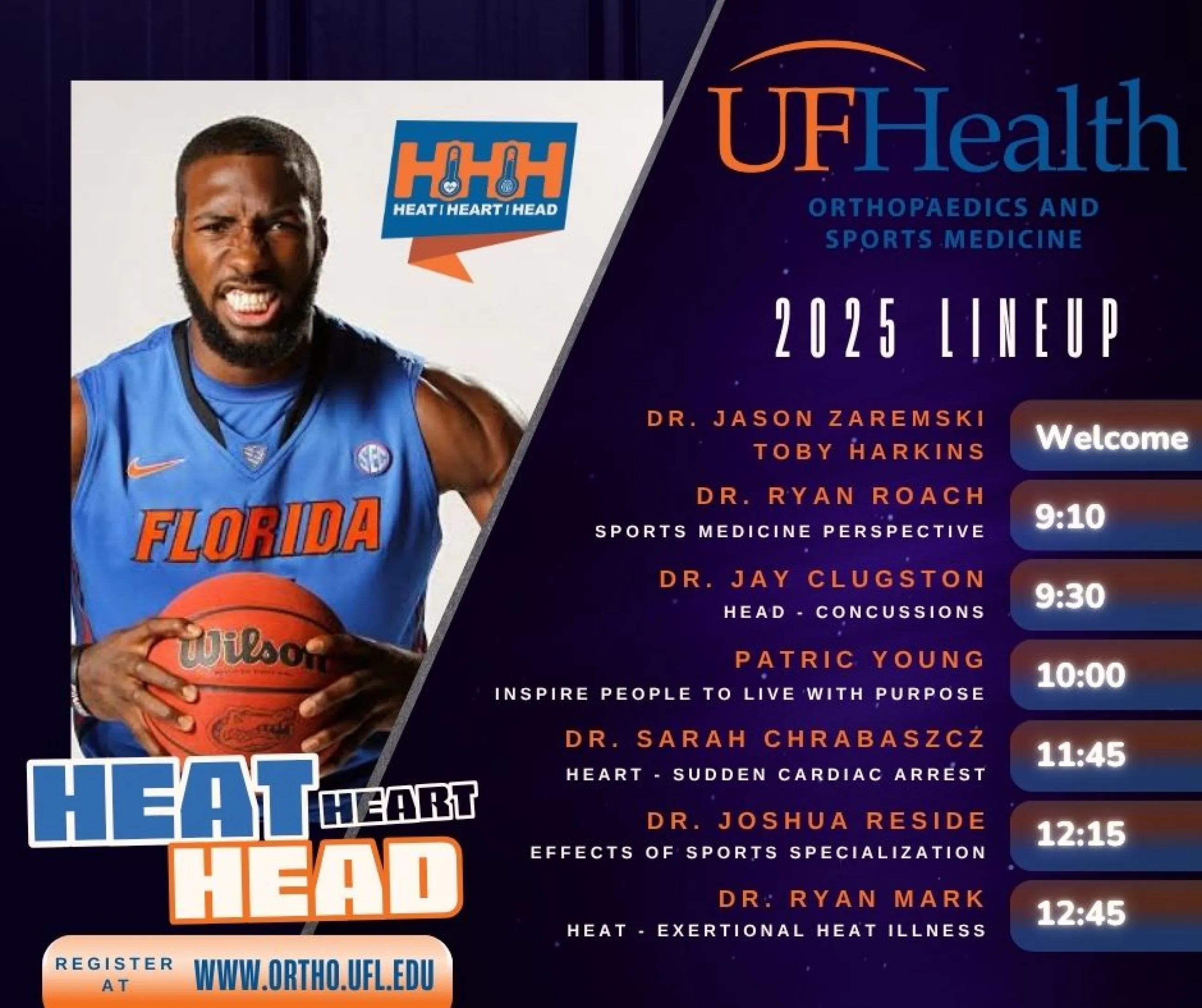 2025 Heat, Heart and Head Sports Injury Prevention Symposium