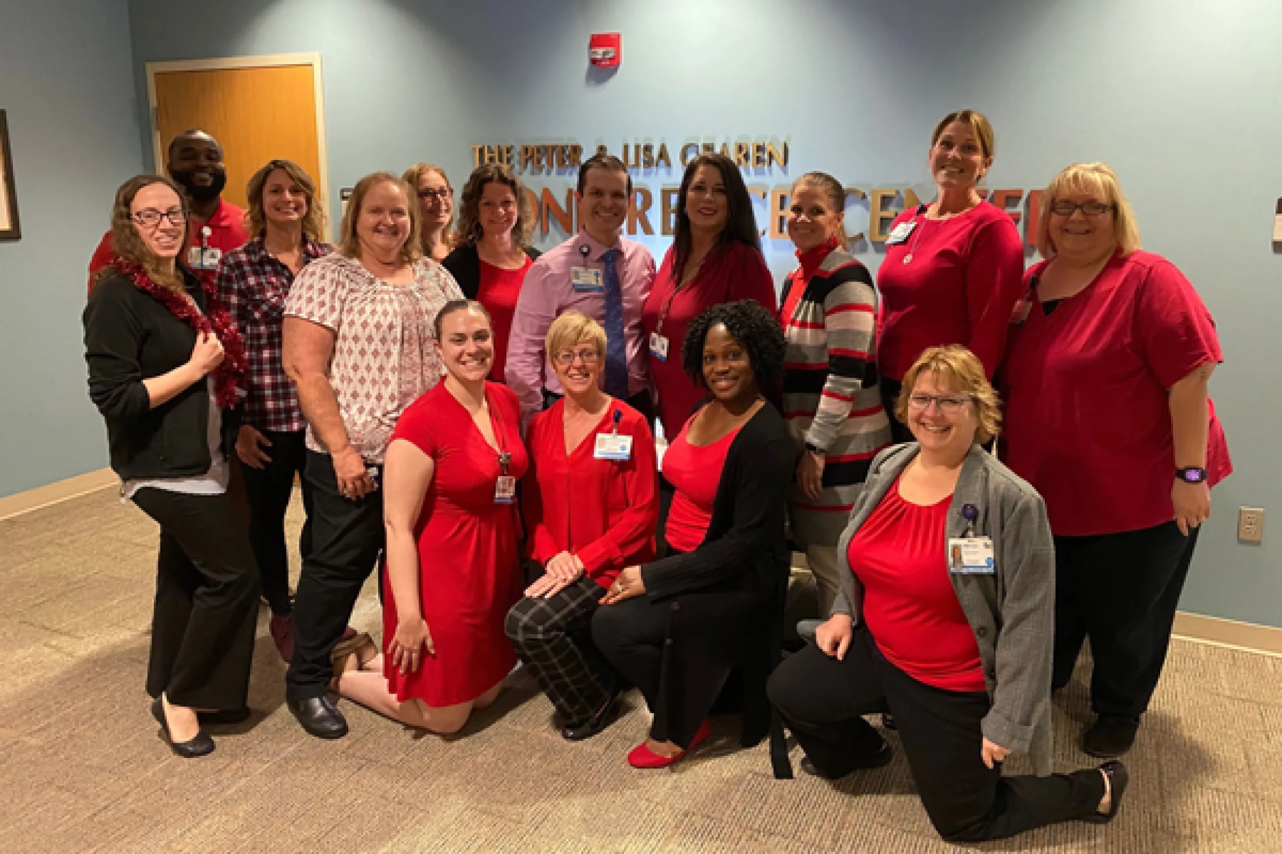UF Ortho participates in National Wear Red Day