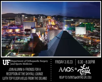 2023 UF Orthopaedics Alumni and Friends Reception at AAOS