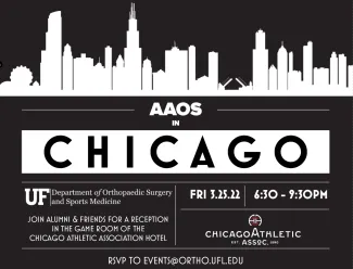 2022 UF Orthopaedics Alumni and Friends Reception at AAOS